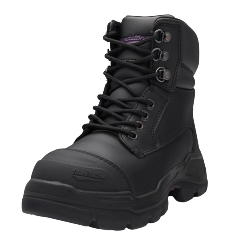 Blundstone 9961 Womens Rotoflex Zip Side Boot - Black