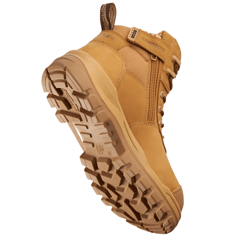 Blundstone 8550 Mens Rotoflex 135mm Height Safety Boot - Wheat