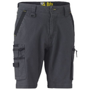 BSHC1330 Bisley Men's Flex & Move Stretch Zip Cargo Short