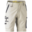 BSHC1330 Bisley Men's Flex & Move Stretch Zip Cargo Short