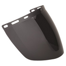 SMOKE HARD HAT VISOR