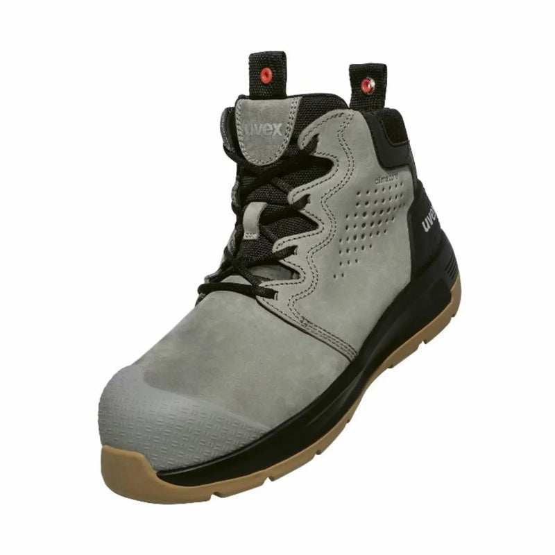 UVEX X-Flow Zip Sided Safety Boot - Cloudy Grey