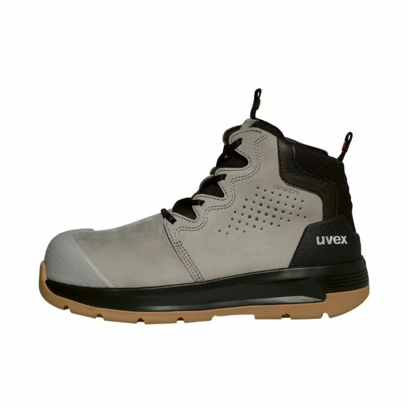 UVEX X-Flow Zip Sided Safety Boot - Cloudy Grey