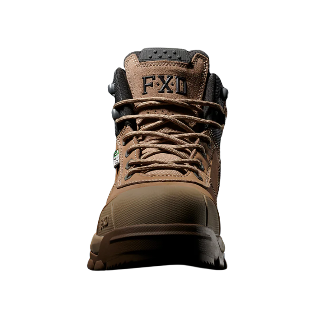 FXD Mens WB.2 Nitrolite Mid Cut Zip Side Work Boot