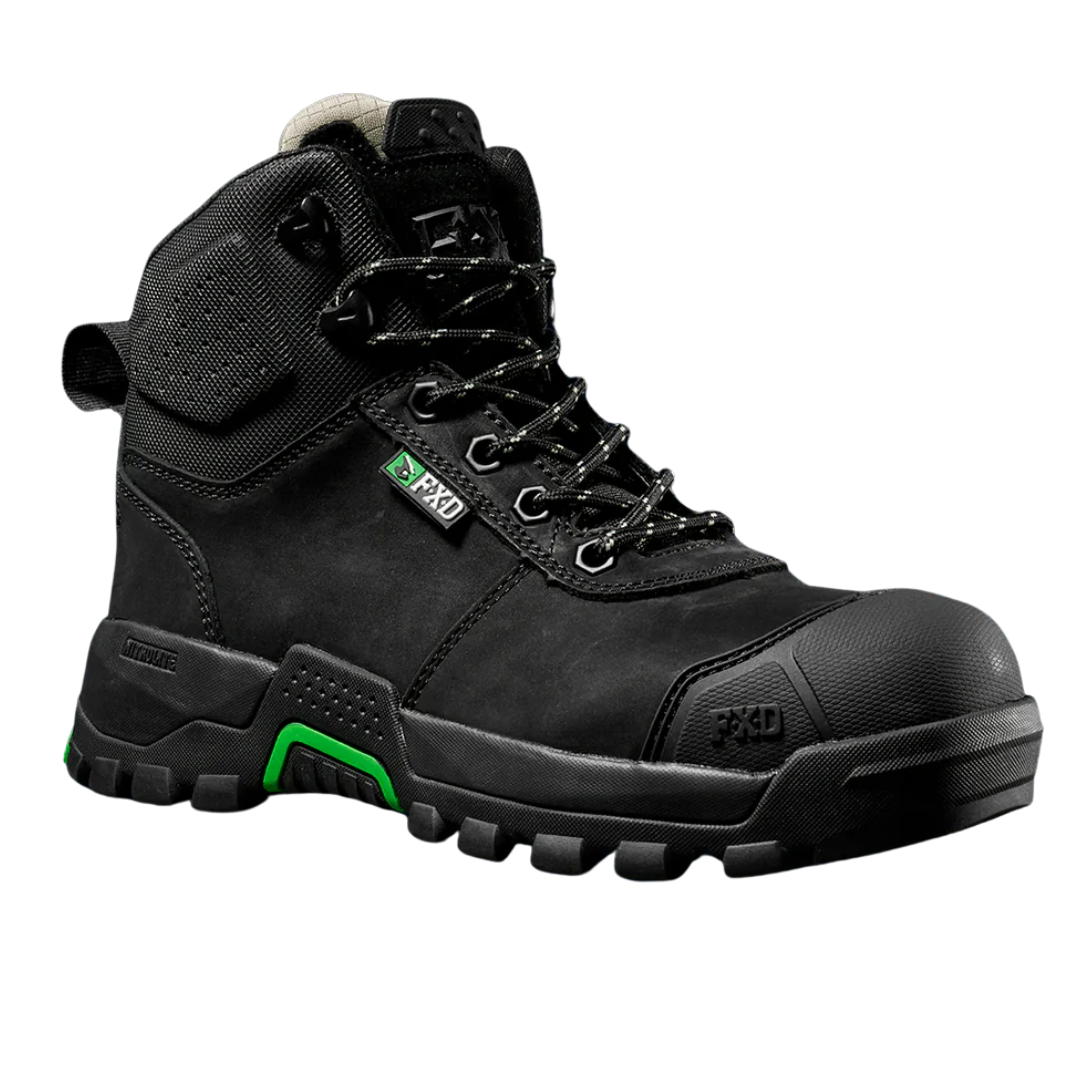 FXD Womens WB.2W Mid Cut Zip Side Safety Boot