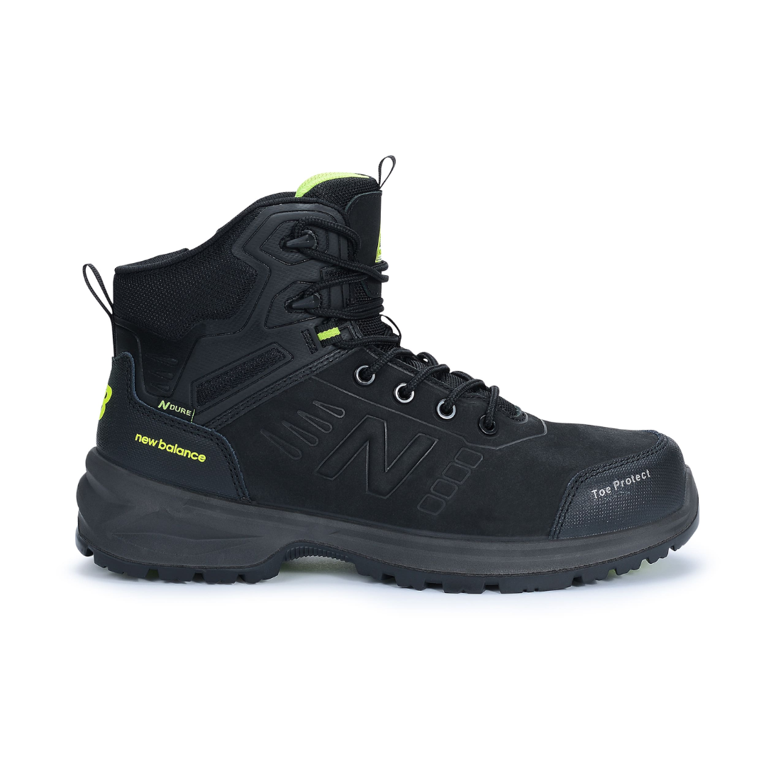 New Balance Calibre Zip Side Safety Boot - Black