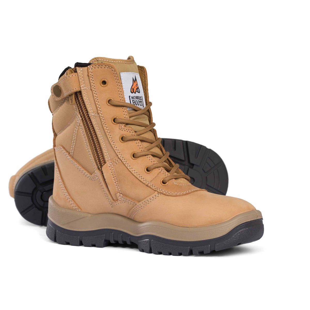 Mongrel Men's Wheat High Leg ZipSided Boot
