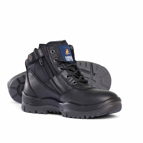 Mongrel Men's ZipSider Boot - Black