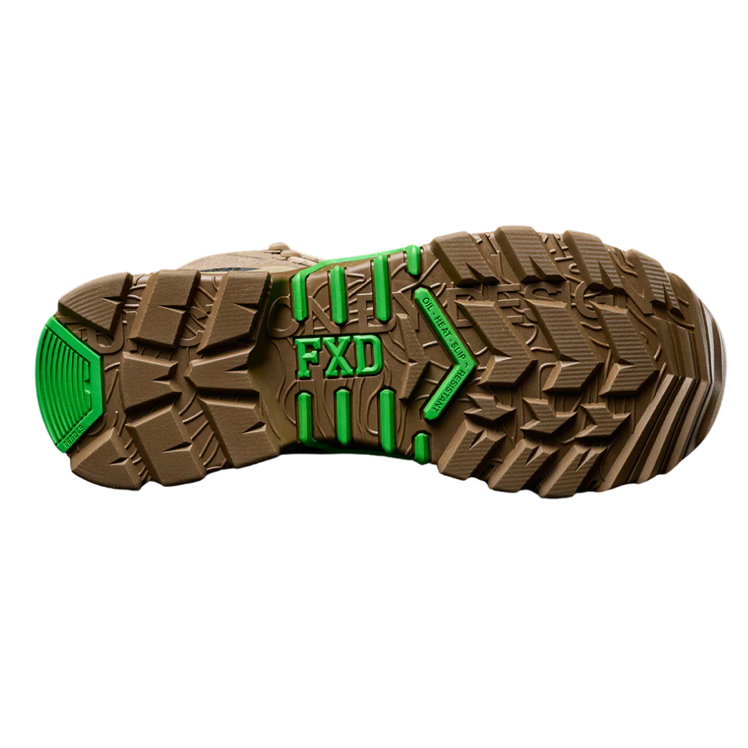 FXD Mens WB.7 EVO 1*  Hi-Leg Zip Side Dynamic Movement Safety Boot