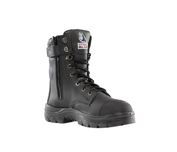 Steel Blue Mens Portland Zip: Scuff Cap -  S312654