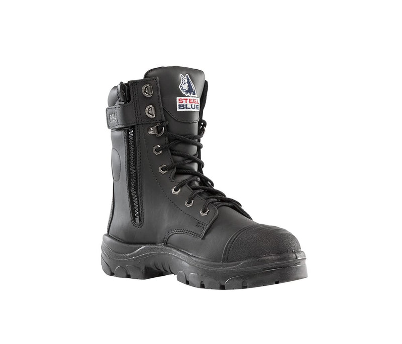 Steel Blue Mens Portland Zip: Scuff Cap -  S312654