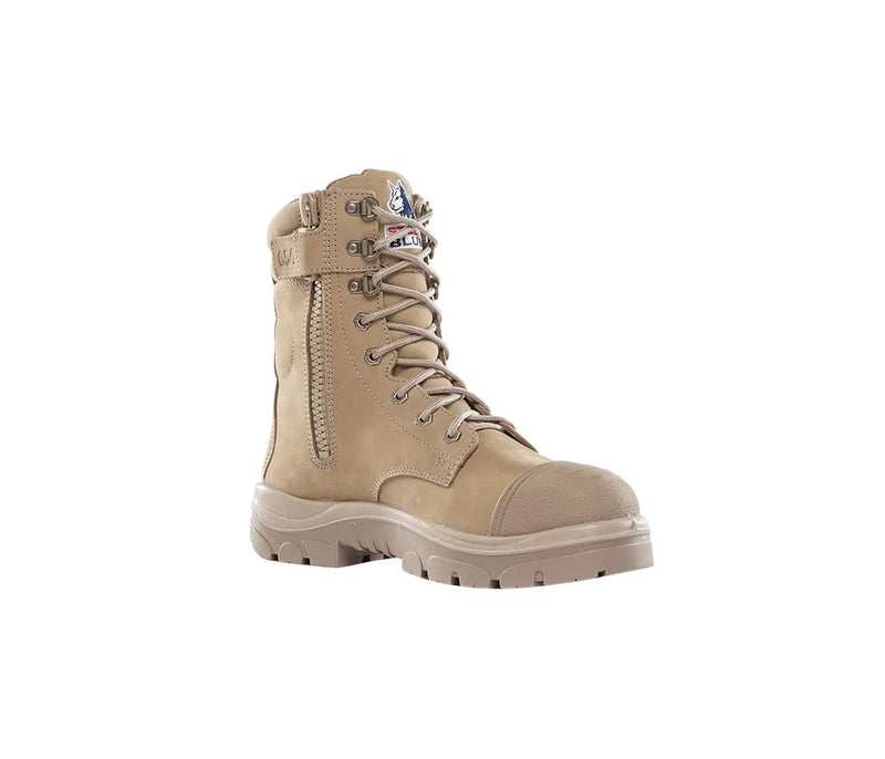Steel Blue Mens Portland Zip: Scuff Cap -  S312654