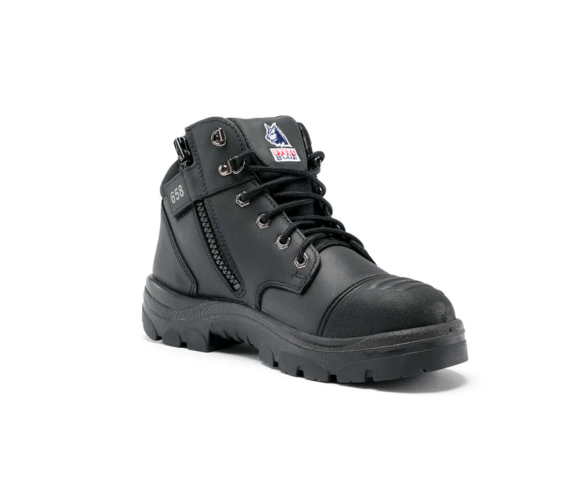 Steel Blue Men's Parkes Zip: Scuff Cap S312658