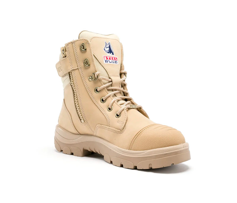 Steel Blue Mens Southern Cross Zip Sided + Scuff Cap Boot -  S312661