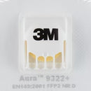 3M9322+ P2 Disposable Masks with Exhale valve