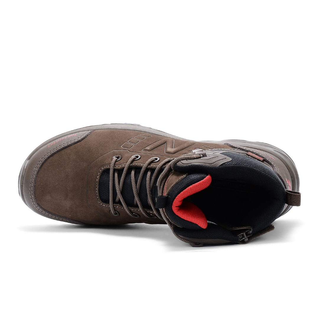 New Balance Calibre Zip Side Safety Boot - Chocolate