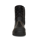 Oliver 55380 Oliver 200mm Hi-Leg Black Zip Sided Boot