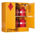 Flammable Liquid Storage Cabinet: 160L - 2 Doors - 2 Shelves