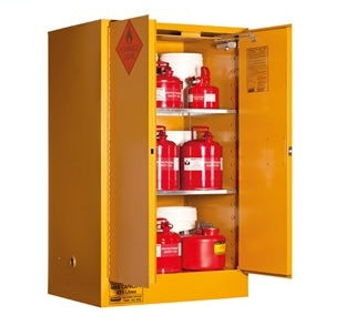 Flammable Liquid Storage Cabinet: 425L - 2 Doors - 3 Shelves