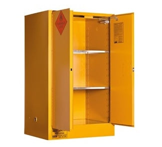 Flammable Liquid Storage Cabinet: 425L - 2 Doors - 3 Shelves