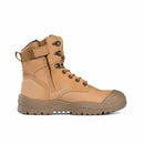 Mongrel Boots 561050 High Leg Zipsider with Scuff Cap - Wheat