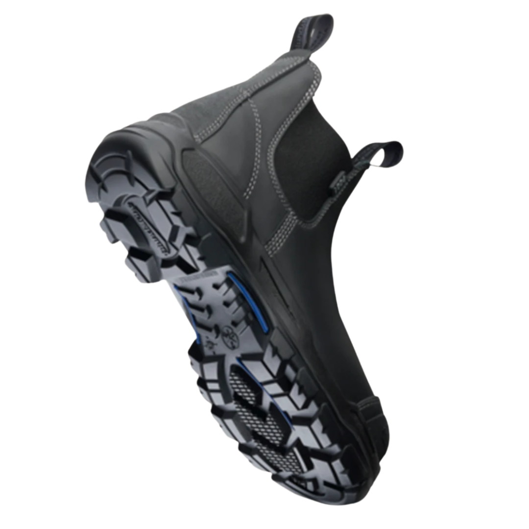 Blundstone 9001* Mens Rotoflex Elastic Side Safety Boot - BLACK