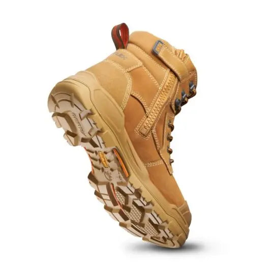 Blundstone RotoFlex MAX Nubuck PR Zip/Lace Nitrile Safety Boot - B9090