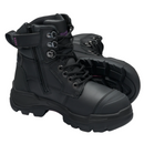 Blundstone 9961 Womens Rotoflex Zip Side Boot - Black - B9961