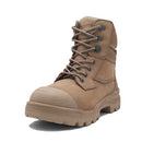 Blundstone 8063* Unisex Rotoflex Zip Safety Boots Stone- B8063