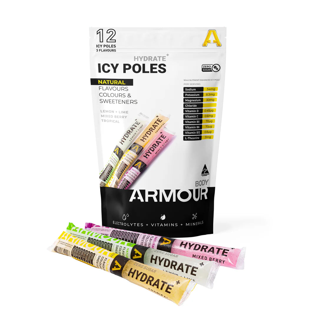 Body Armour Hydrate Icy Poles (Pk 12)