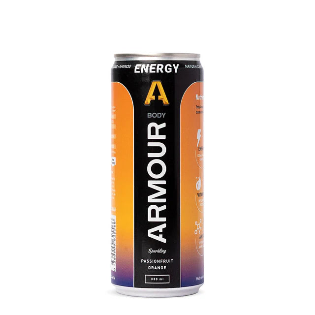 Body Armour 330ml Energy can - Passionfruit & Orange