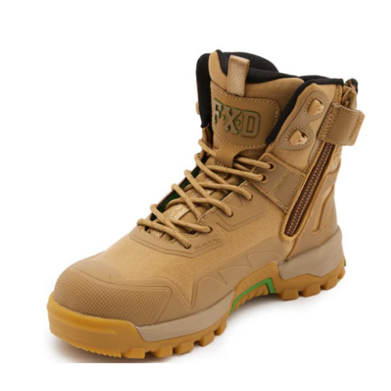 FXD WB5 Wheat Men's High Leg Safety Boot