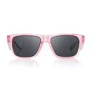 SafeStyle Fusions Pink Frame Polarised Lens Safety Glasses