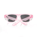 SafeStyle Fusions Pink Frame Polarised Lens Safety Glasses