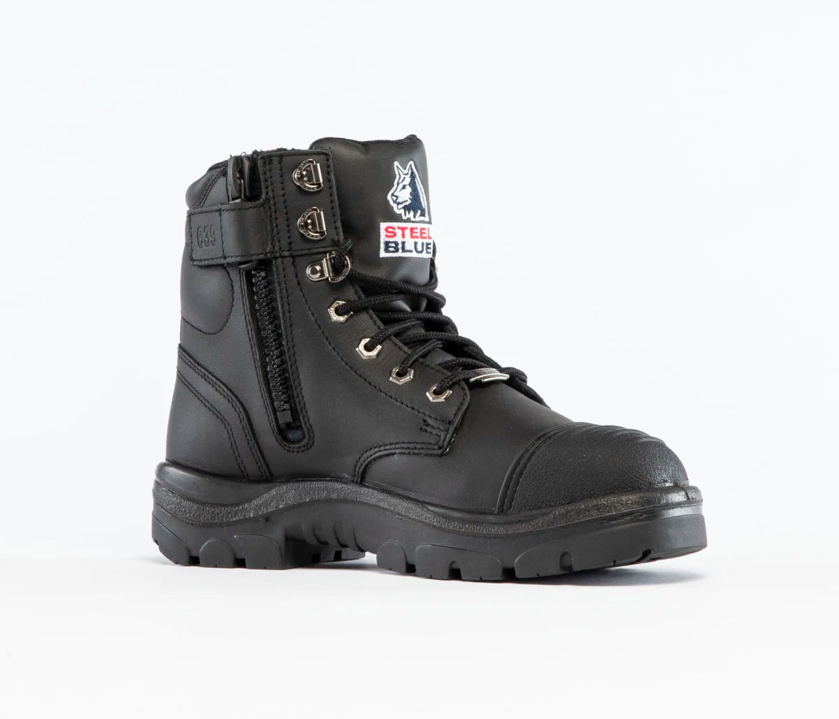 Steel Blue 312639* Men's Argyle Zip: Scuff Waterproof: S312639