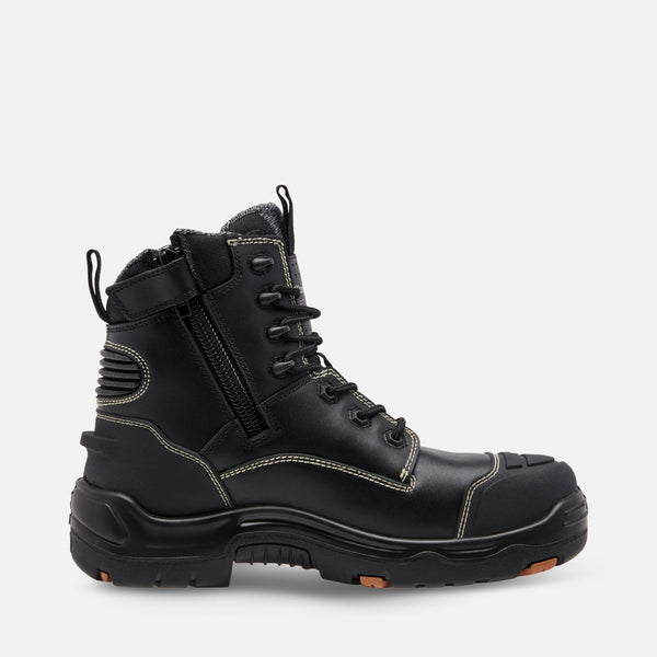 キングスベリー(Kingsbury ) COEトラックトイ King Gee K28000 Men's the ONYX 6CZ EH Safety Boots - Lace/Zip