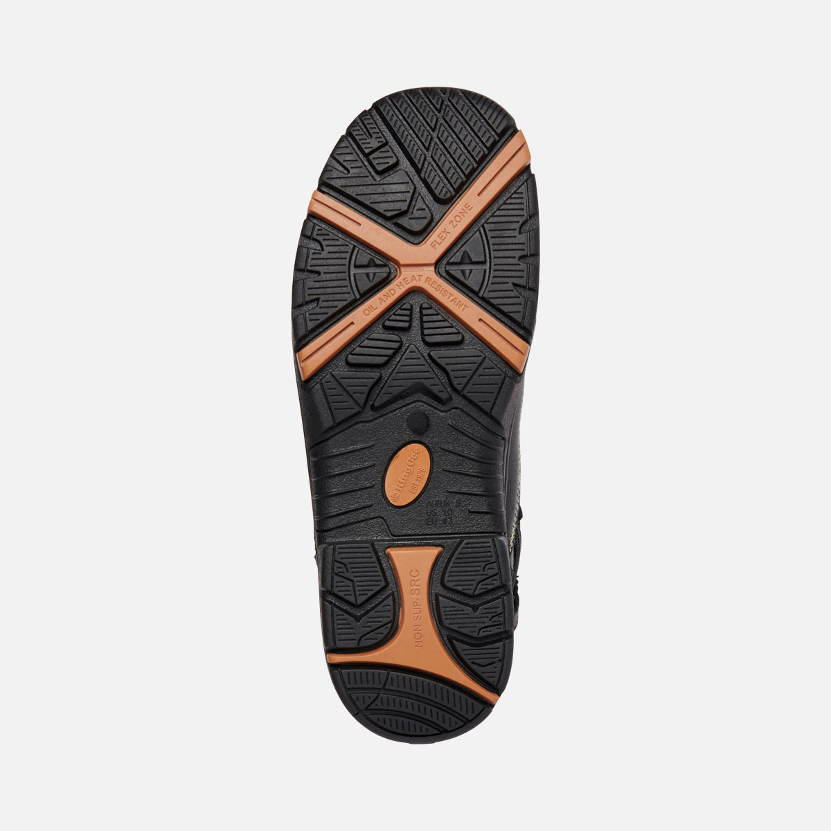 King Gee K28000 Men's the ONYX 6CZ EH Safety Boots - Lace/Zip