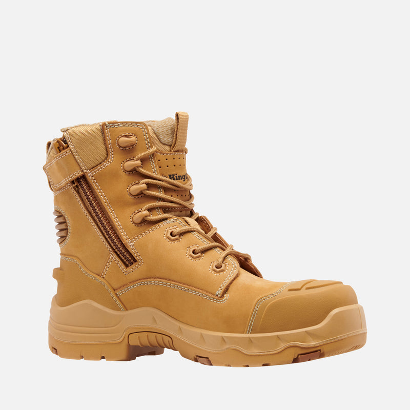 King Gee Women's K28005 ONYX Safety Boots - WHEAT