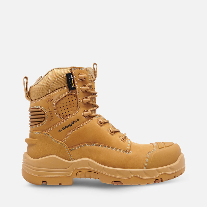 King Gee Women's K28005 ONYX Safety Boots - WHEAT