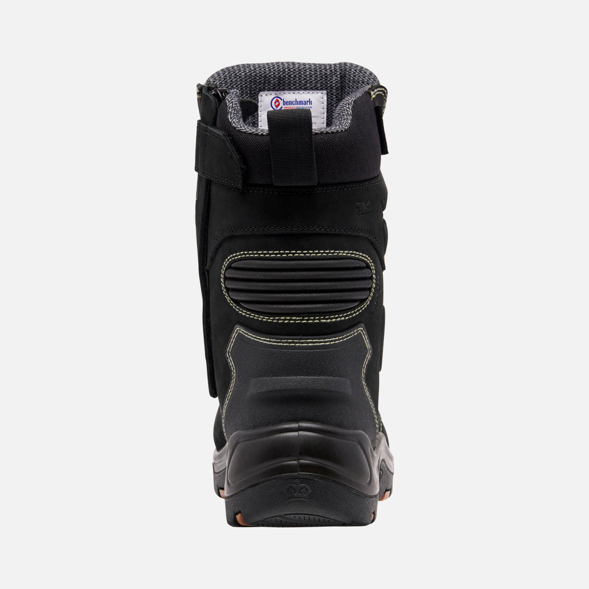 King Gee K28006 Men's BENNU PRO Safety Boots - Lace/Zip- BLACK