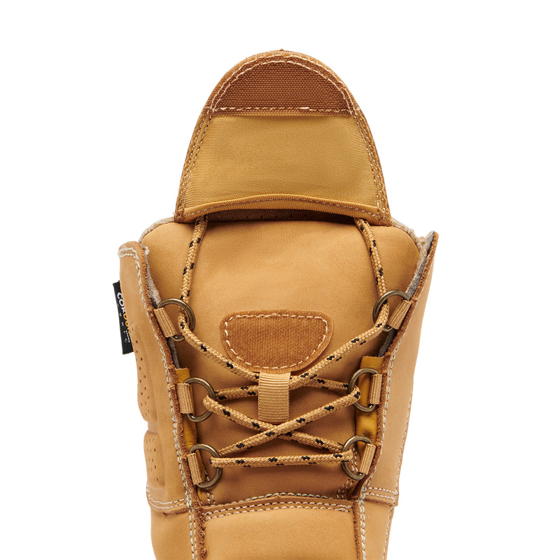 King Gee K28007 Men's BENNU PRO Safety Boots - Lace/Zip- WHEAT