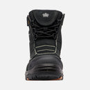King Gee K28008 Men's Bennu Pro 6 Safety Boots - Lace/Zip- Black