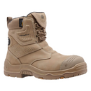 King Gee K28010 Men's Bennu Pro 6 Safety Boots - Lace/Zip - Stone