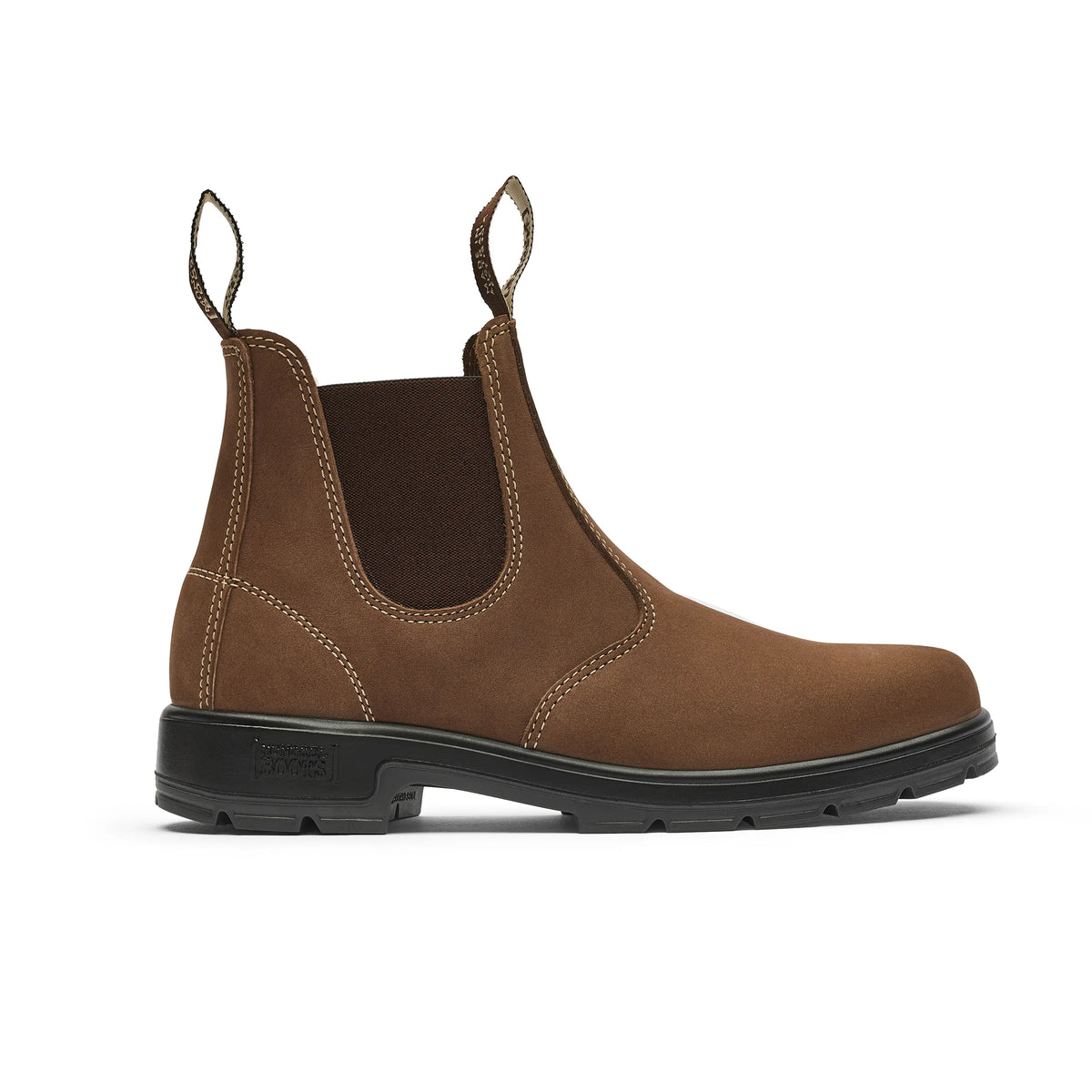 VINTAGE BROWN ELASTIC SIDED BOOT