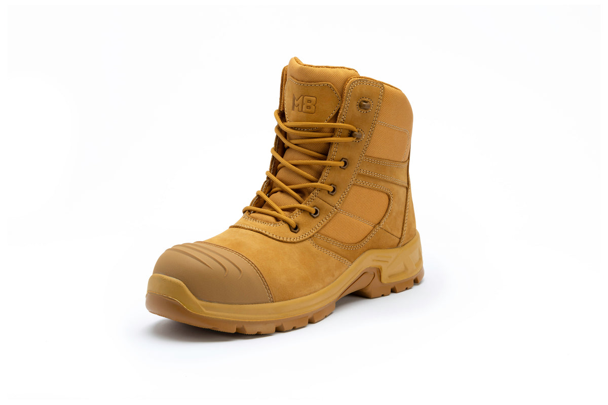 M8 Mens "The Cobber" High Zip Side Composite Toe Safety Boot