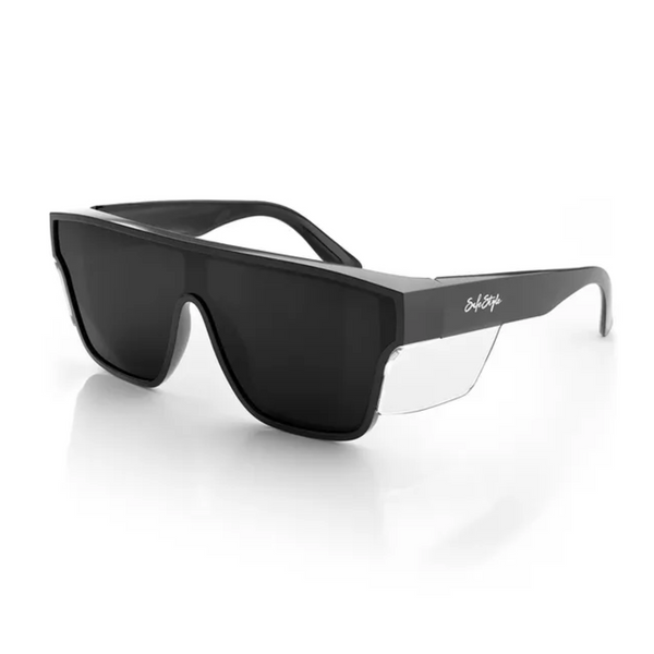 Safestyle Primes Black Frame Tinted Lens Safety Glasses
