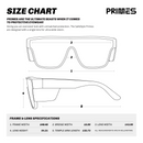 Safestyle Primes Matte Black Polarised
