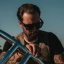 SafeStyle Primes Black Frame Polarised Lens Safety Glasses