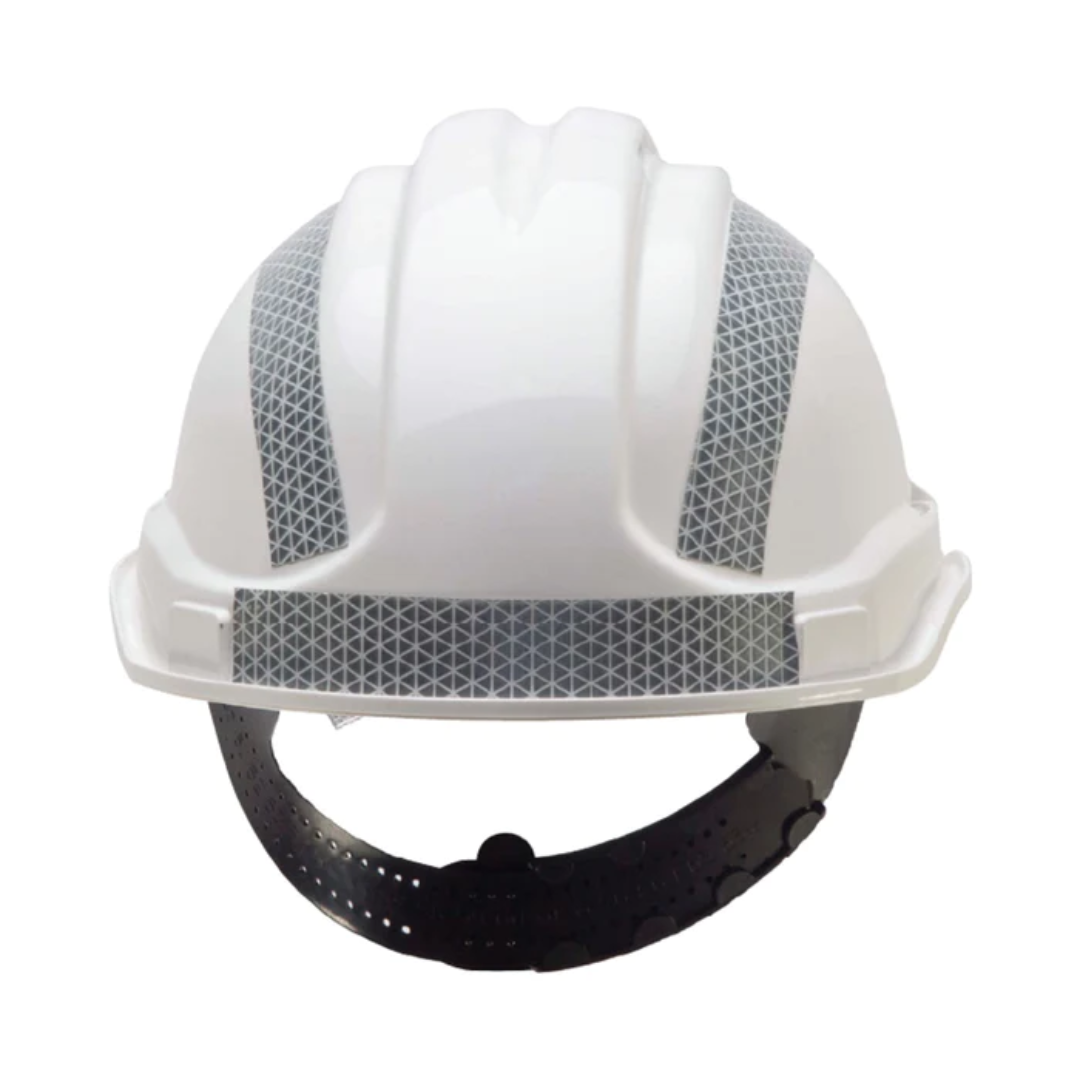 Straight Reflective Hardhat Stickers