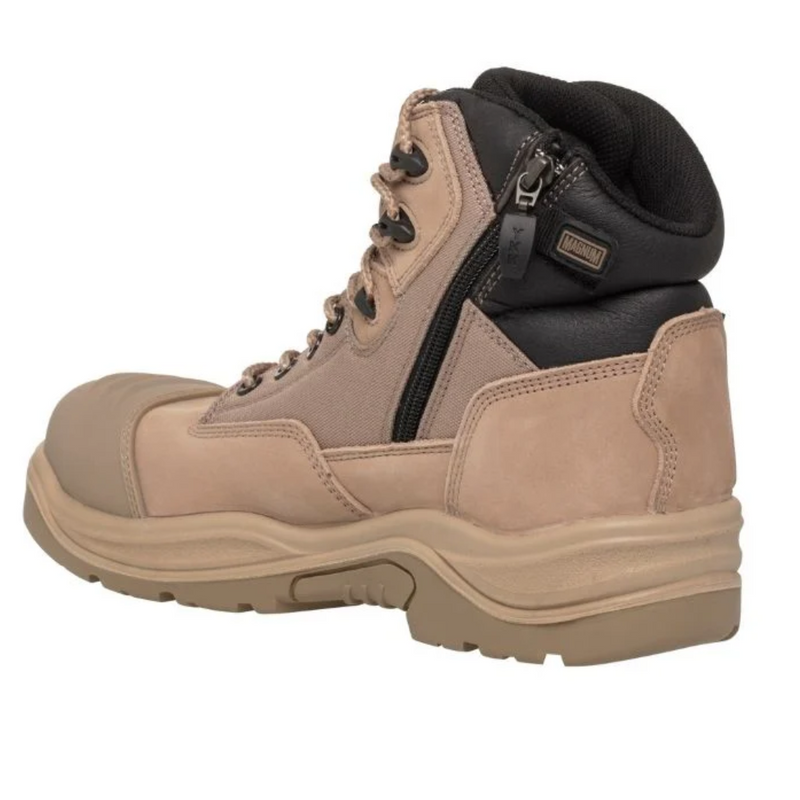 Magnum Mens Trademaster Lite MTM160 Safety Boot - Stone